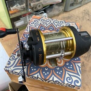 Ball bearings Tidewater 30L fishing reel ALC300 Gear ratio 3.8:1